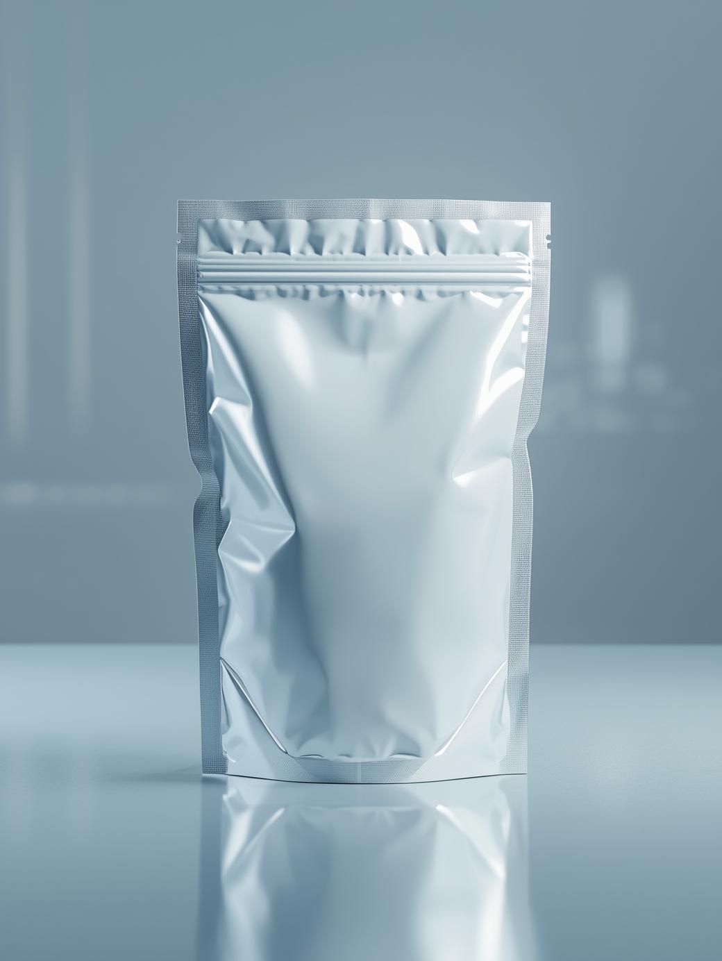 white HDPE foil pharmaceutical pouch 3